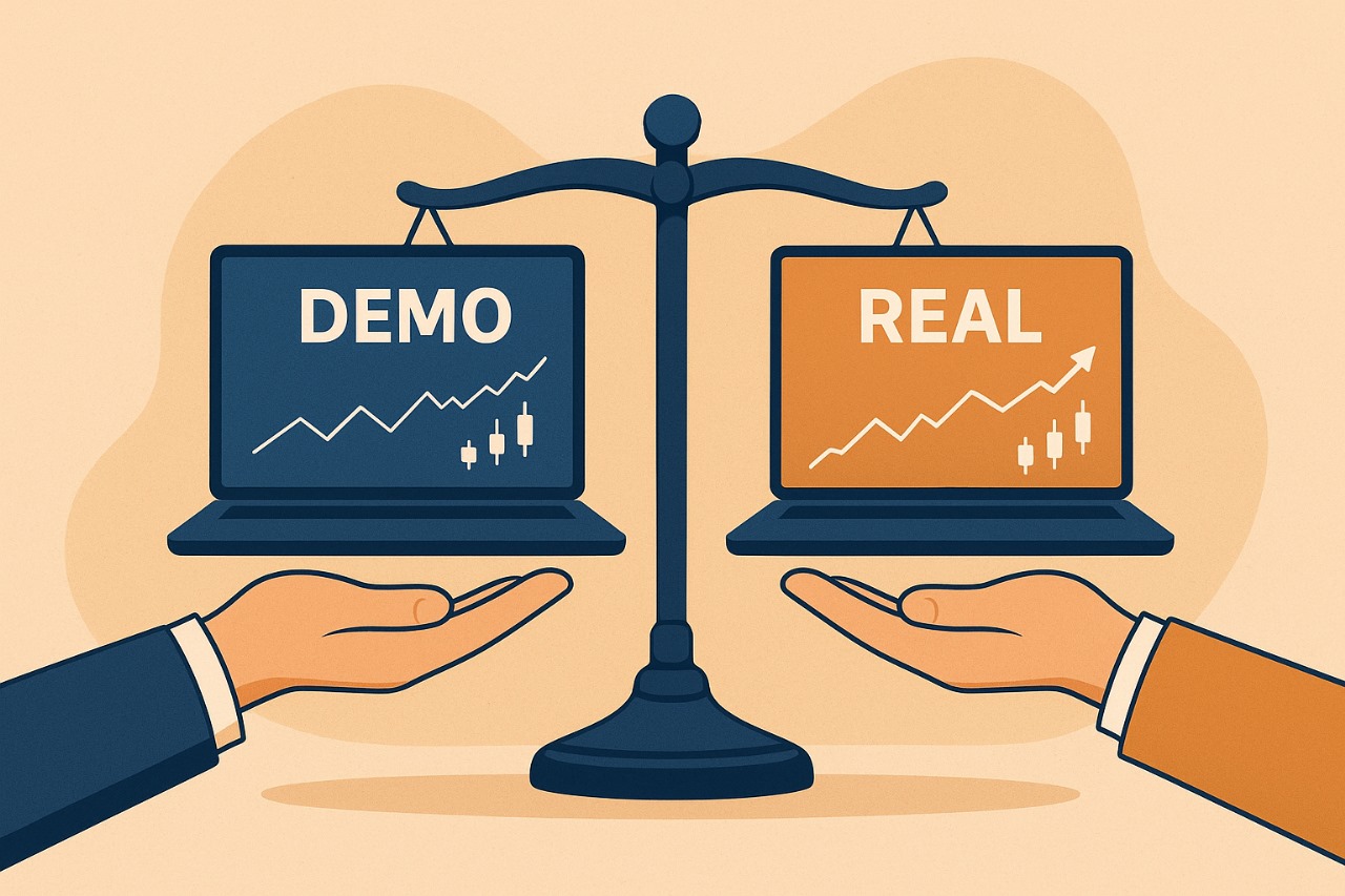 ⚖️ Demo Account vs Real Account 💸