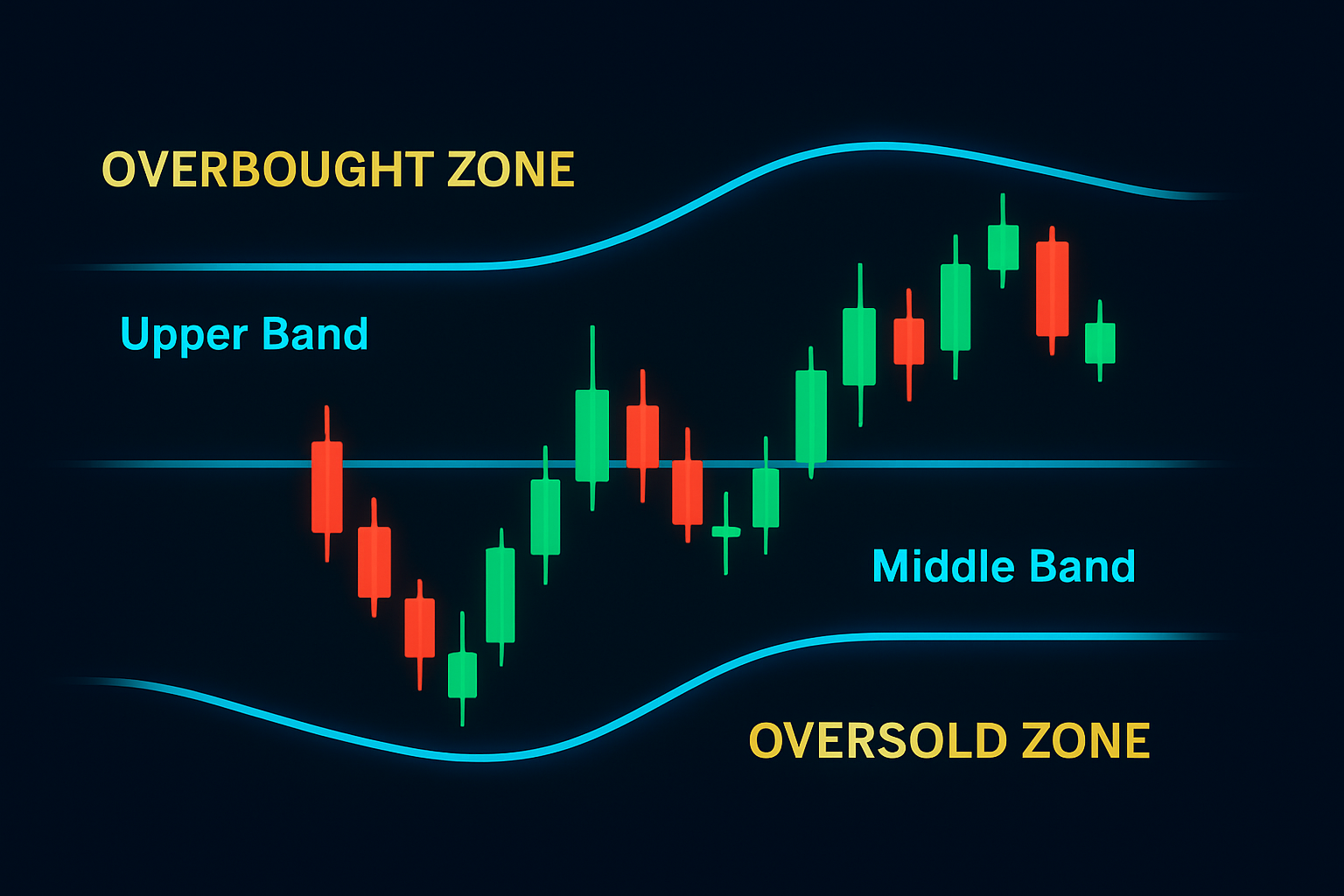 📊 Bollinger Bands Bounce – Market Overbought / Oversold Zones හඳුනා Entry ගන්න