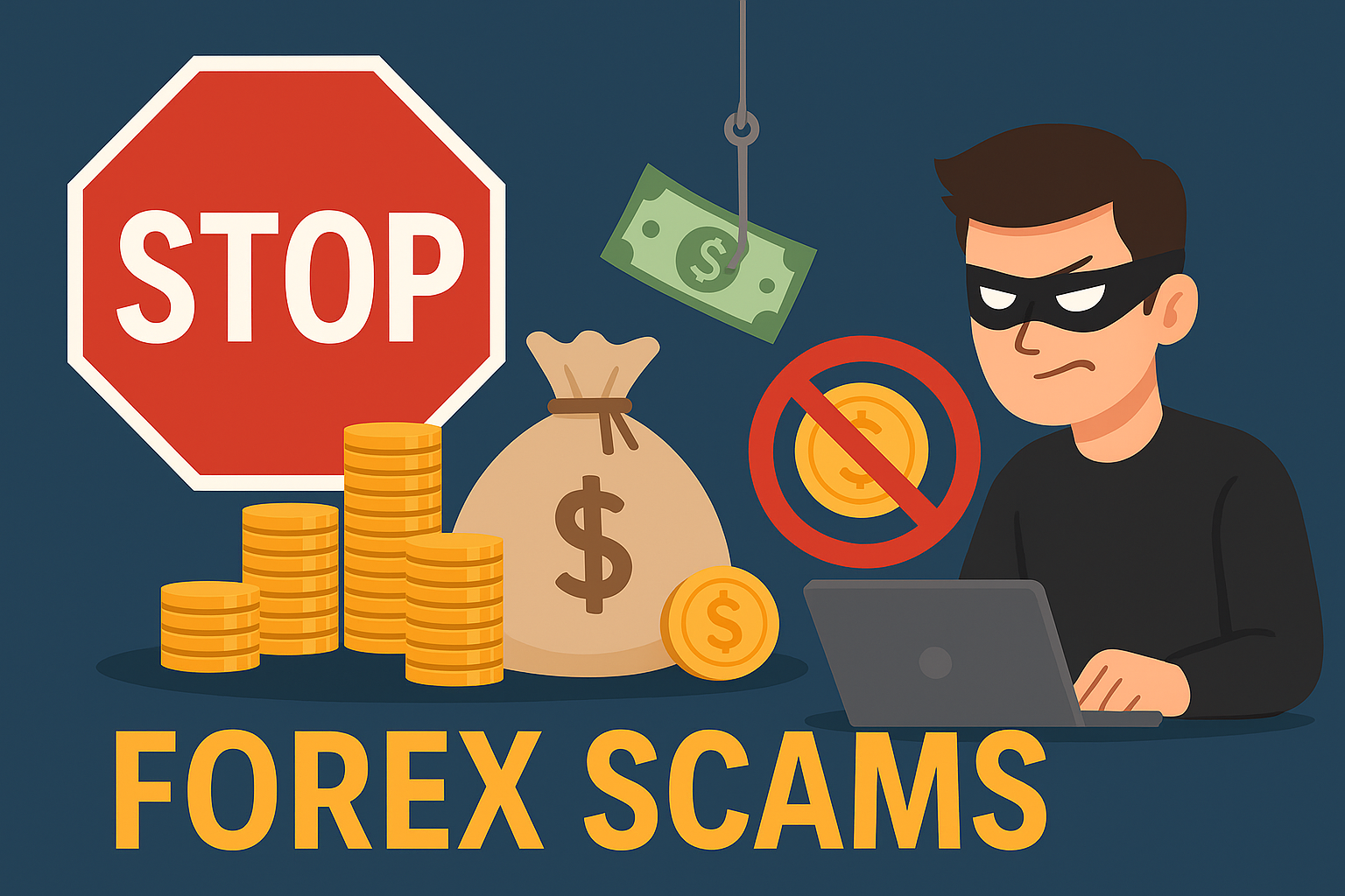 🛑 Forex Scams – ඔබේ මුදල් ආරක්ෂා කරගමු 💡